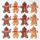 thumbnail image 3 of Adornos para árbol de Navidad con forma de hombre de jengibre, colgantes decorativos con escenas navideñas, 3 of 5
