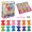 12 Colors, variant on DISEN Weaving Loom Kit for Kids Crafts, 7" Pot Holder Loom Knitting Kits Crafts for Kids 8-12 Girls Gifts, Make 6 Masterpieces