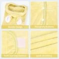 thumbnail image 4 of Pet Bathrobe, Towel For Dogs And Cats, Super Absorbent, Cute Dog Bath Towel, Hooded Coat, Adjustable Collar And Belly Strap, XS To XL, 4 of 7