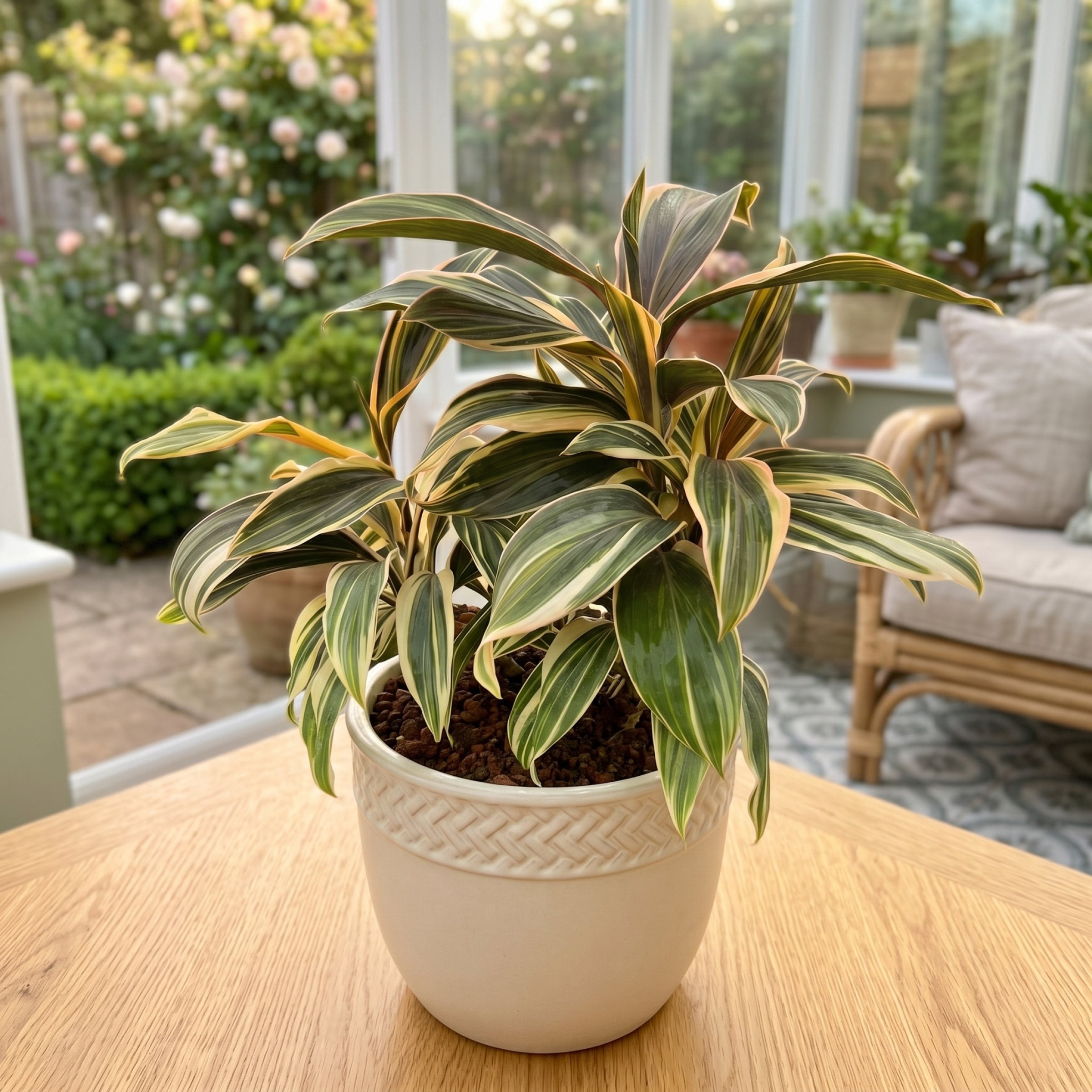 National Plant Network 1 gal. Cordyline Chocolate Queen
