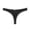 a01Black, variant on Seamless Low Rise Bikini Underwear for Women Lace Trim Ribbed Thongs Half Coverage Hipster Panties with Bow Green L