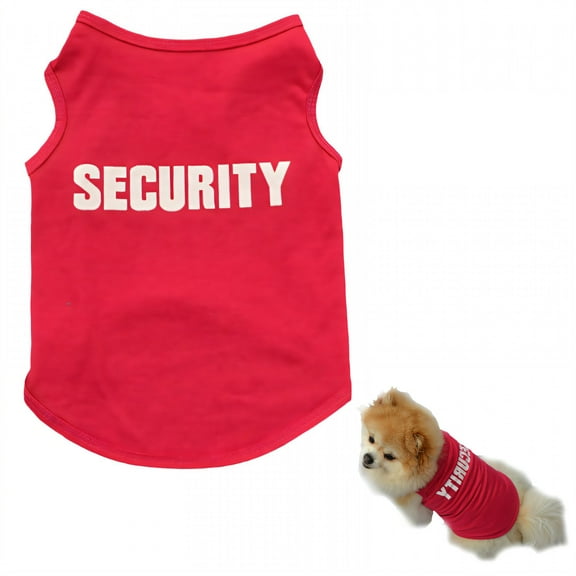 TELOLY 1Pcs Dog Coat,Polyester Dog Shirts,Puppy Clothes for Small Dogs Girl,Red,Xs