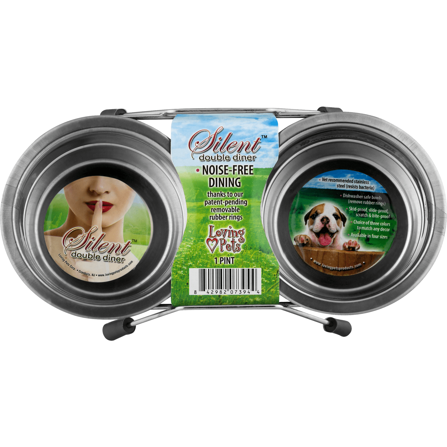 Loving Pets Wooden Layton Diner Dog Bowl — Concord Pet Foods
