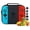 GAME-SW-RDBU, variant on Game Lunch Bag for Gamer, Insulated Video Game Lunch Box for Work Office Travel Picnic Hiking Beach, Waterproof Leakproof Portable Fits Most Bento Boxes
