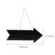 thumbnail image 2 of Black Acrylic Hanging Sign Board for Directional Guidance, 2 of 5
