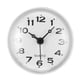 thumbnail image 1 of BRIGHTFUFU Reloj de pared impermeable de 1 pieza, reloj de pared silencioso para baño, reloj colgante con ventosa, 1 of 7