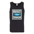 thumbnail image 2 of Wild Bobby, Ford Built Tough, Cars and Trucks, Men Graphic Tank Top, Black, Small, 2 of 4