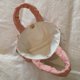 thumbnail image 2 of Bolsos Mujer Acolchado Hilo Bordado Tote Bag Ocio Diario (S) Rosa, 2 of 8
