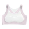 thumbnail image 3 of Girls Seamless Training Bras For Growing Girls Non Padded Sports Breathable Comfort First Bras For Tweens Wear, 3 of 4