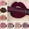 thumbnail image 5 of New Brand Makeup Lipstick Matte Lipstick Brown Nude Chocolate Color Liquid Lipstick Lip Gloss Matte Batom, 5 of 5