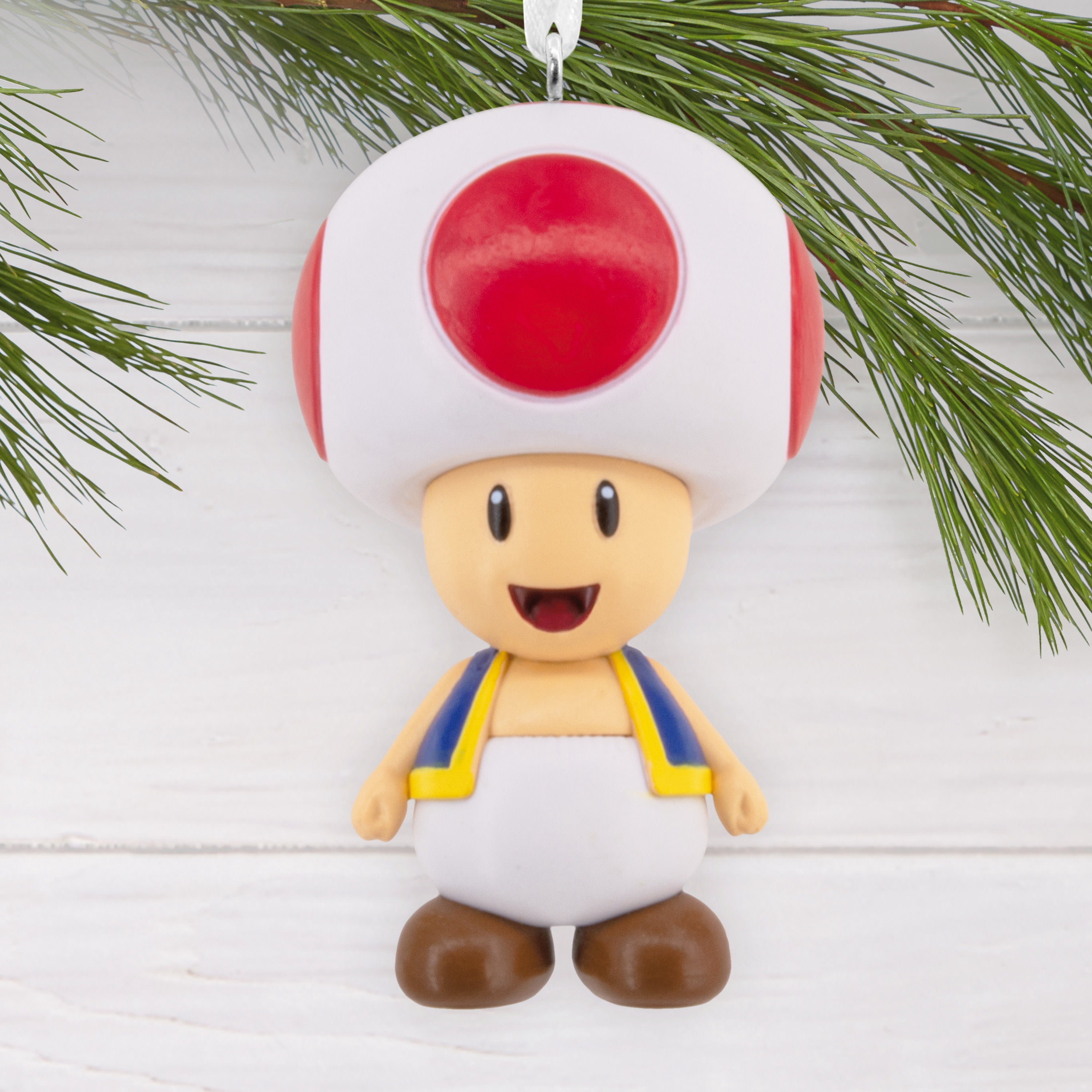 Hallmark Christmas Ornament (Nintendo Super Mario Toad), 1 Count, 1 Count
