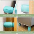 thumbnail image 4 of 2 piezas (azul, 113-120 mm) Tapones para cabecera Fijador antivibración para cabecera Marco de cama roscado ajustable para soporte de pared para muebles de la habitación del hogar ER, 4 of 5