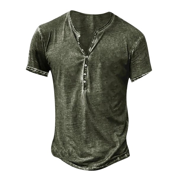 Designer Spring Summer Men's Casual Cotton Solid Color Long Sleeve Shirts Loose Stand Collar Shirts L