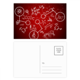 thumbnail image 1 of Technological Sense Organic Chestry Molecular Postcard Set Birthday Mailing Thanks Greeting Card, 1 of 3