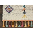 thumbnail image 5 of Nourison Moroccan Casbah Tribal Cream/Grey 2'2" x 6' Area Rug, (2x6), 5 of 7