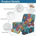 thumbnail image 5 of Kuiaobaty Mandala Flower Print Reclining Sofa Slipcover Breathable Recliner Chair Cover Large Durable Recliner Couch Cover Washable Reclining Slipcover with Side Pocket for Pets Kids, 5 of 8