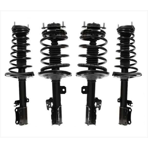 Front & Rear Complete Coil Spring Struts for Toyota Camry Hybrid 4pc 07-11