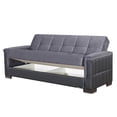 thumbnail image 4 of Ottomanson Origins Pro Sofa Bed with Storage 74", Gray Microfiber, 4 of 7