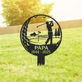 thumbnail image 6 of Custom Golf Grave Marker for Dad, Grandpa, or Golfer – Personalized Memorial Stake for Cemetery or Garden – Outdoor Sympathy Gift for Father’s Day or In Memory of a Loved One (6 inches), 6 of 9
