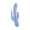 thumbnail image 3 of The Beat Trifecta Multifunction Rabbit Vibrator, Violet, 3 of 5