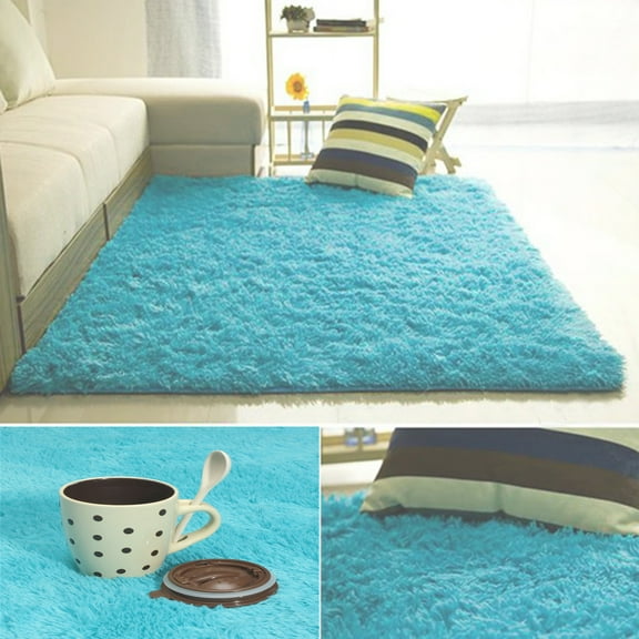SHCKE Super Soft Floor Fluffy Carpet Shaggy Area Rugs Comfy Plush Area Rugs For Bedroom Living Room Nursery Home Decor 4 Size And Multiple Colors