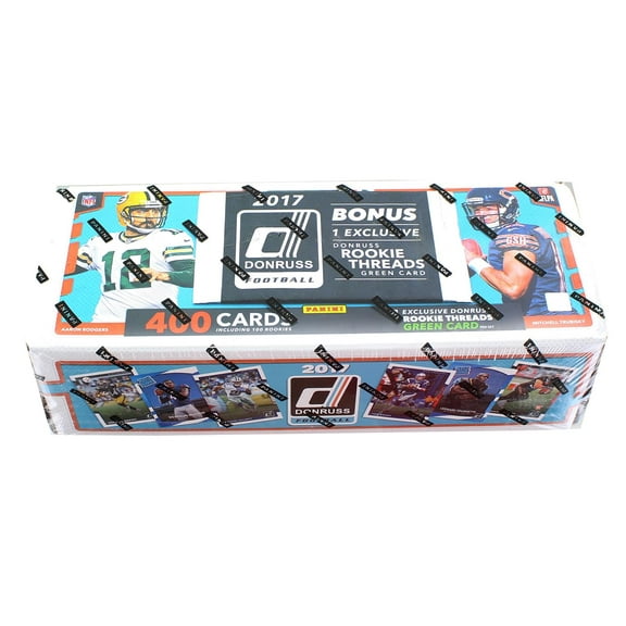 NFL Panini 2017 Donruss Football Trading Card Set with Rookie Threads Card