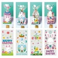 thumbnail image 5 of opvise 50Pcs Packaging Bags Transparent Cartoon Bunny Eggs Chick Large Capacity Multi-purpose Festive Decorative A, 5 of 8