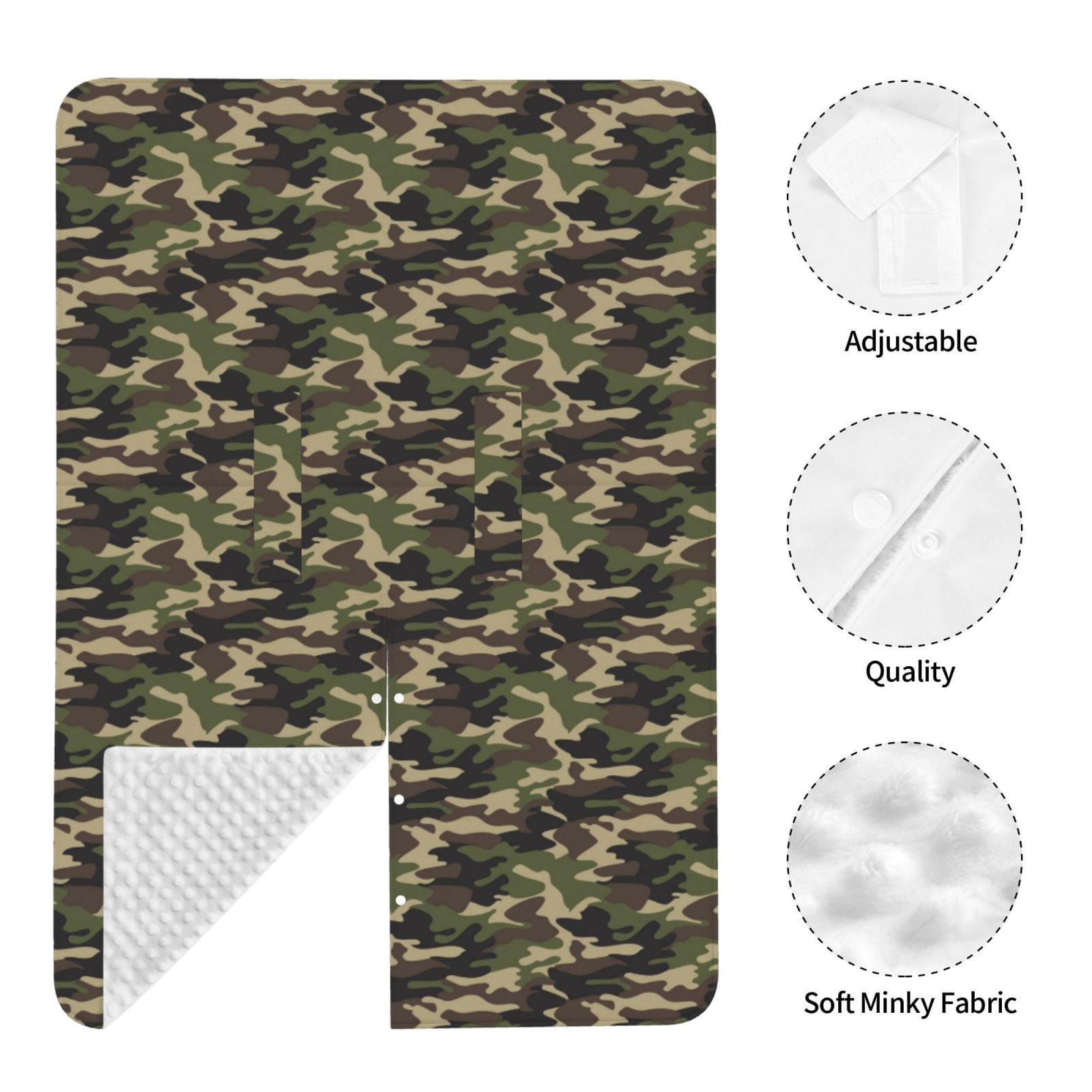 Car Seat Cover Baby - Dark Camouflage Green Breathable Infant Car Seat Cover for Baby Carseat, Lightweight Comfort Baby Essentials Must Haves Newborn Stuff for Girl Boy