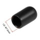 thumbnail image 3 of Uxcell Protector de rosca de 0.3'' tapa final de vinilo negro 100 piezas, 3 of 6