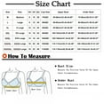 thumbnail image 3 of Riecok Womens Bra Wirefree Push Up Ladies Traceless Comfortable No Steel Ring Breathable Gathering Bra Woman Underwear Daily Bralette Breathable Wide Strap Basic Bra L Blue, 3 of 6