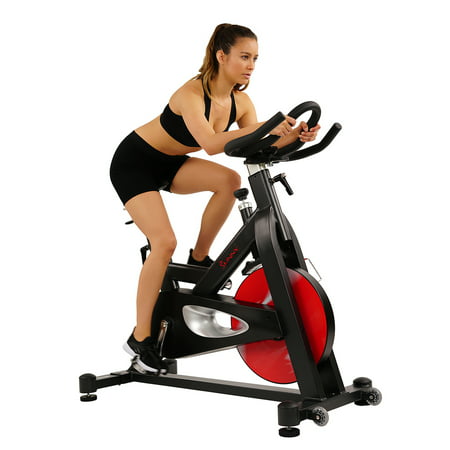 Sunny Health & Fitness Evolution Pro Magnetic Indoor Cycling Exercise Bike, High Weight Capacity, Heavy Flywheel, SF-B1714