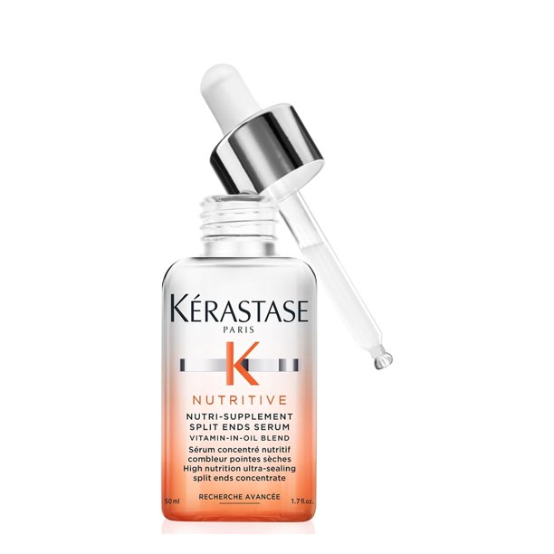 KÉRASTASE Kérastase Nutritive Nutri-Supplement | Suero hidratante de puntas abiertas | Sella y reduce las puntas abiertas |Con Mezcla de Ácidos Grasos y Vi KERASTASE NA