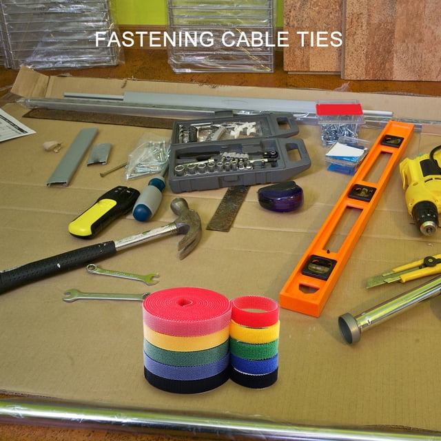 IDEANATEGRATE Organizador De Cables Con Cintas Reutilizables Para Uso En Hogar Y Oficina