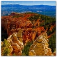 thumbnail image 1 of Picture-Tiles.com: Canyon Ceramic Tile Wall Mural WAL500359-55M. 30"W x 30"H using (25) 6" x 6" Ceramic Tiles-Satin Finish, 1 of 3