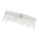 thumbnail image 1 of Liga Diamante de Imitación Cinta Sáten de Muslo para Boda Blanco Plateado Sunnimix Liga nupcial de la boda, 1 of 8