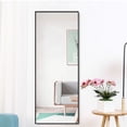 thumbnail image 3 of NeuType 59"x16" Black Full Length Mirror Floor Mirror, 3 of 7
