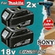 thumbnail image 1 of High Quality2 Pack For Makita 18v Battery 6.0 Ah Lxt Li-ion Bl1850b Bl1830b Bl1860b Cordless,100%, 1 of 5