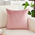 thumbnail image 3 of Staron under $5 45x45cm Velvet Pillow for Sofa Cushion, Headrest and Backrest Pillow, Soft Velvet Cushion for Chair and Bed, 3 of 7