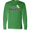 thumbnail image 3 of Inktastic Hawaiian Pineapple Aloha Beaches Long Sleeve T-Shirt, 3 of 5
