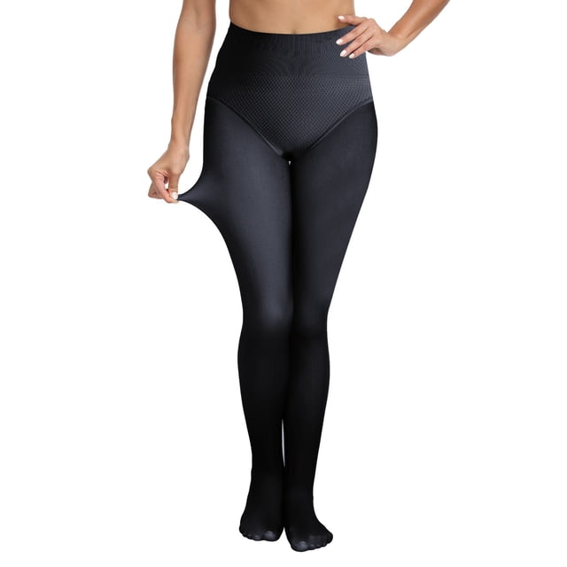 Leggings Thermiques Doublés d'Hiver pour Femmes, Couche de Base Thermique pour Temps Froid, Confort Extensible