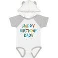thumbnail image 3 of Inktastic Happy Birthday Dad Boys or Girls Baby Bodysuit, 3 of 5