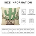 thumbnail image 5 of JEUXUS  Please Hug Me Cactus Funny Quote Decor Spring Summer Decoration Home Decorative Throw Pillow Case Cushion Cover with Words Sofa Couch,, 5 of 5