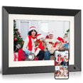 thumbnail image 2 of FULLJA Digital Photo Frame Dual-WiFi - 10.1 Inch Smart Cloud Digital Picture Frame with FHD 1920x1200 IPS Touch Screen, 32GB, Slideshow, Instant Share via APP/Email, Gift for Family and Friends, 2 of 4