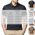 thumbnail image 3 of JOANKDMI Patterned Shirts for Men Short Sleeve Casual Golf Tops Lightweight Breathable Classic Fit Button Down Tennis Shirts Everyday Workwear, M-4XL, 3 of 8