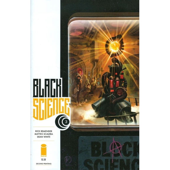 Black Science #3 (2nd) VF ; Image Comic Book