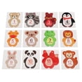 thumbnail image 3 of JUEGO DE PEGATINAS Mensuales para Bebé Recién Nacido, Diseño de Dibujos Animados, 12 UDS. Para Recuerdos de Hitos, Accesorios para Fotos, 3 of 7