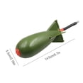 thumbnail image 2 of Carp Fishing Tool Convenient Simple Container Practical Fishes Tackle Durable Creative Feeding Container Bait Feeder for Outdoor Green, 2 of 7