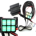 thumbnail image 3 of Dc 12v-24v Panel De Interruptores Táctiles De Encendido Y Apagado De Portafusibles De kusrkot Panel de conmutación del sensor táctil de 12V, 3 of 8