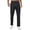 Black, variant on Tyhengta Mens Golf Pants Stretch Work Dress Pants 30"/32"/34" Quick Dry Lightweight Casual Comfy Trousers with Pockets Lightgray 32Wx32L