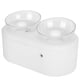 thumbnail image 5 of Mascotas bebedor automático de plástico doble tazón Alimentación suministros de riego para gato perro, 5 of 8